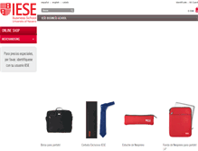 Tablet Screenshot of ieseshop.com